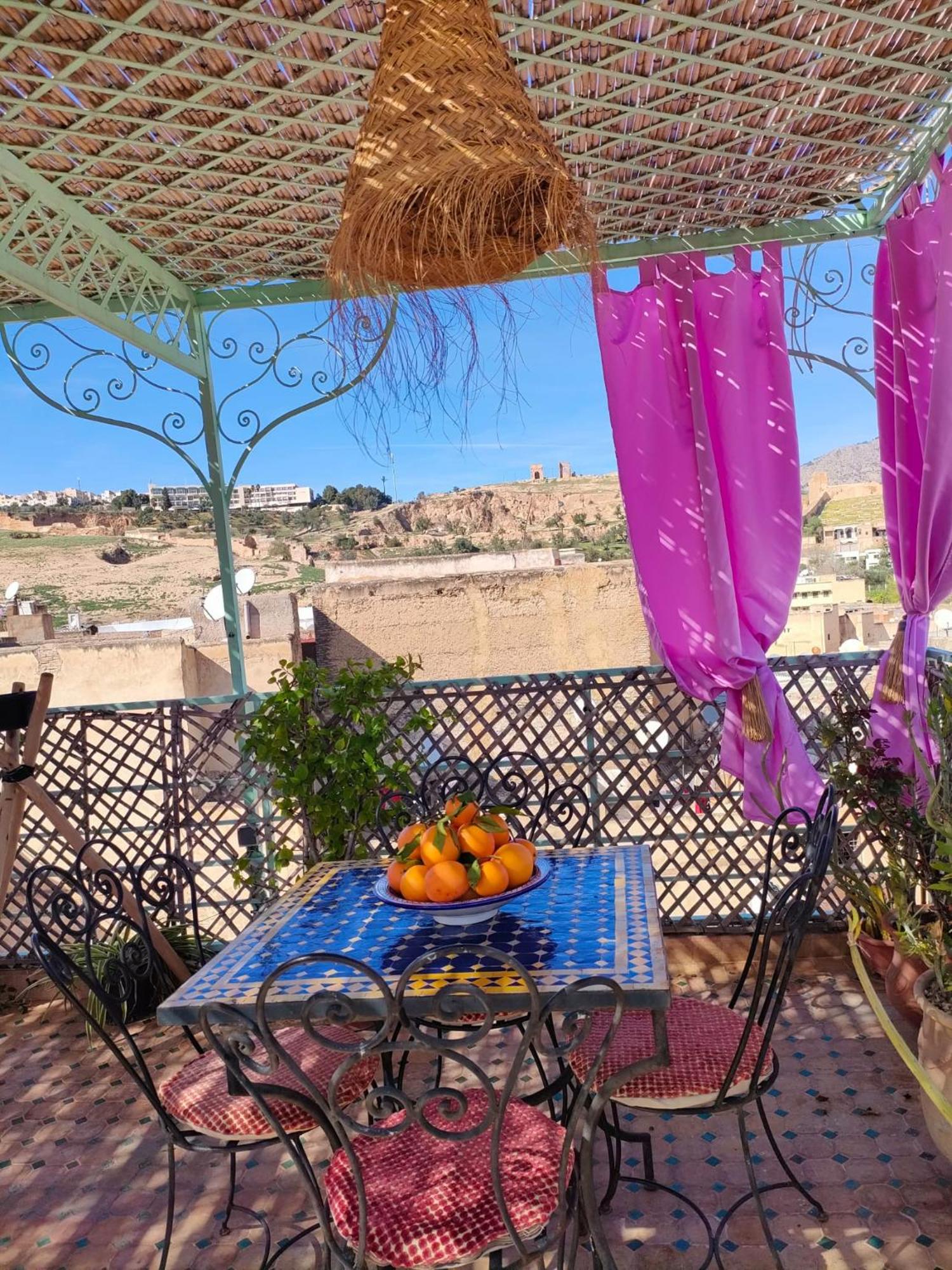 Riad Sanaa Rose Fès Dış mekan fotoğraf