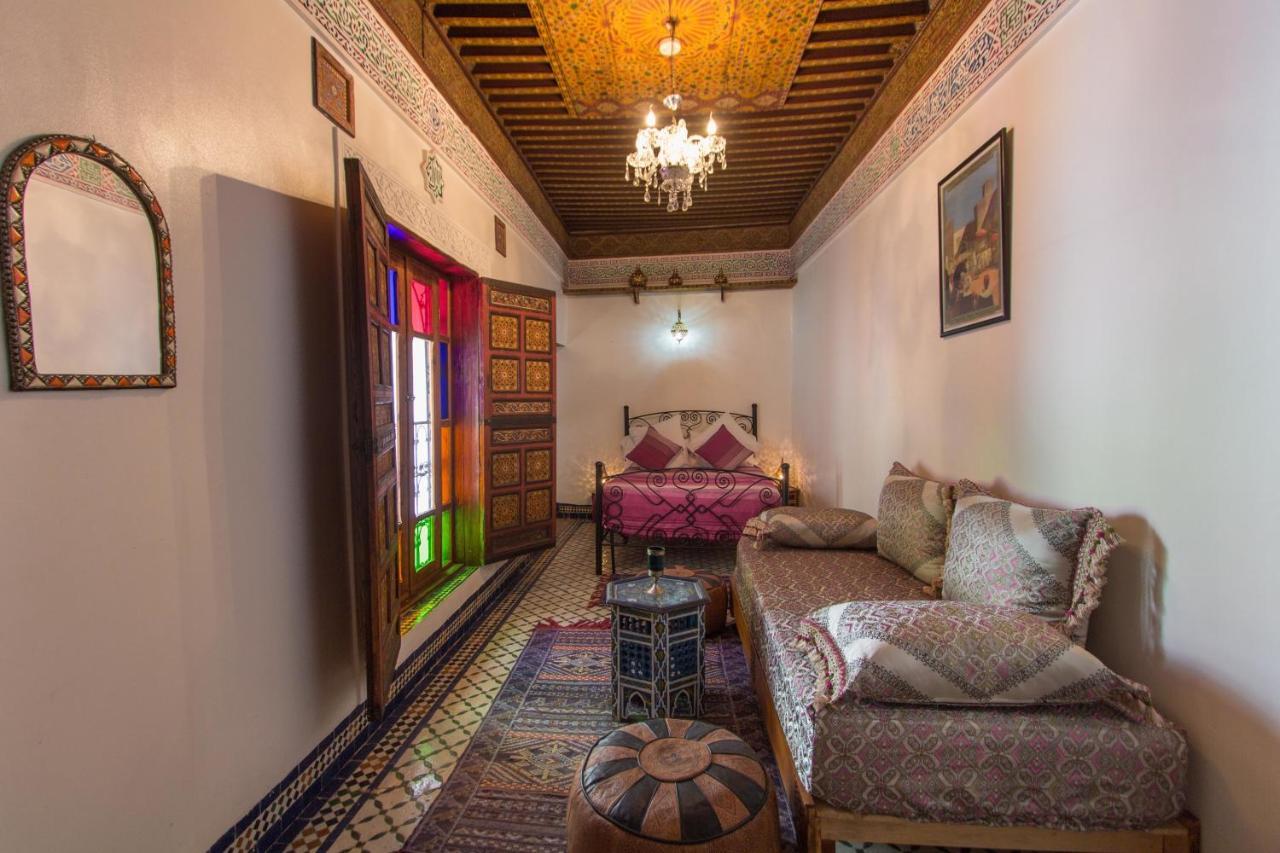 Riad Sanaa Rose Fès Dış mekan fotoğraf
